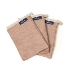 Lot De 3 Gants De Toilette Reversibles NEOBULLE : Comparateur, Avis, Prix