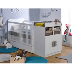 Lit Bébé Combiné Et évolutif Madrid LA REDOUTE : Comparateur, Avis, Prix