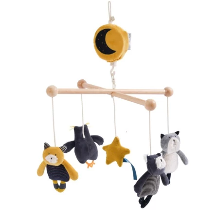 Mobile Musical Les Moustaches MOULIN ROTY : Comparateur, Avis, Prix 3 Mobile Musical Les Moustaches MOULIN ROTY : Comparateur, Avis, Prix