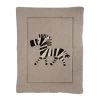 Tapis De Parc Tricot Zèbre QUAX : Comparateur, Avis, Prix