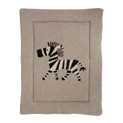 Tapis De Parc Tricot Zèbre QUAX : Comparateur, Avis, Prix