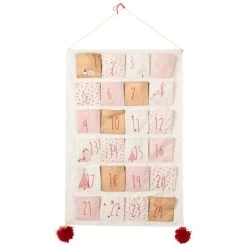 Calendrier De L'avent En Tissu à Suspendre Hiver Magique PREMAMAN : Comparateur, Avis, Prix