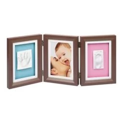Cadre Photo + Empreinte 3 Volets BABY ART : Comparateur, Avis, Prix