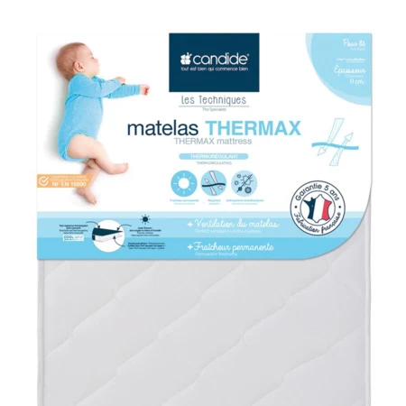 Matelas Bébé Thermax CANDIDE : Comparateur, Avis, Prix 3 Matelas Bébé Thermax CANDIDE : Comparateur, Avis, Prix