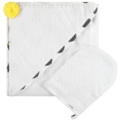 Cape De Bain Et Gant De Toilette Modern Pop PREMAMAN : Comparateur, Avis, Prix