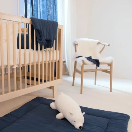 Tapis D'éveil Bébé En Gaze De Coton Bio Bleu Profond LUCIOLE ET CIE : Comparateur, Avis, Prix 4 Tapis D'éveil Bébé En Gaze De Coton Bio Bleu Profond LUCIOLE ET CIE : Comparateur, Avis, Prix – Image 2