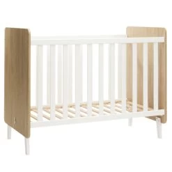 Lit Bébé En Bois Noah 60x120 Cm PREMAMAN : Comparateur, Avis, Prix