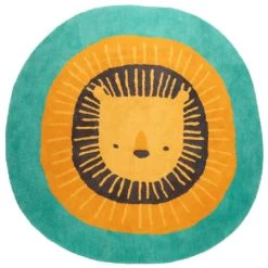 Tapis De Chambre Rond Tufté Crazy Jungle PREMAMAN : Comparateur, Avis, Prix