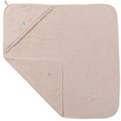 Cape De Bain Bouclette De Coton Biologique Broderie Lama Inca CARRE BLANC : Comparateur, Avis, Prix