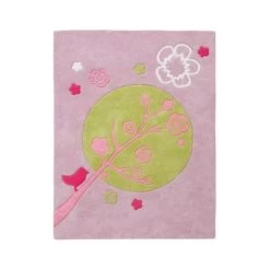 Tapis Branche Et Oiseau Chambre Fille VERTBAUDET : Comparateur, Avis, Prix