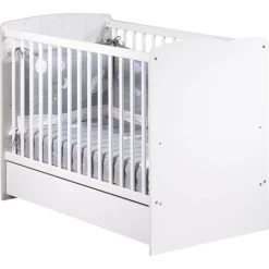 Lit Bébé 60 X 120 Cm Non Transformable Nevada SAUTHON : Comparateur, Avis, Prix